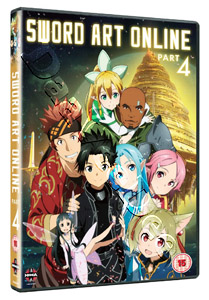 Sword Art Online - Part 4 (Ep. 20-25) (DVD)